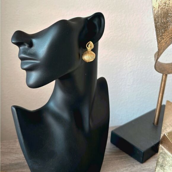 Vintage style drop earrings A839 - Picture 4 of 4